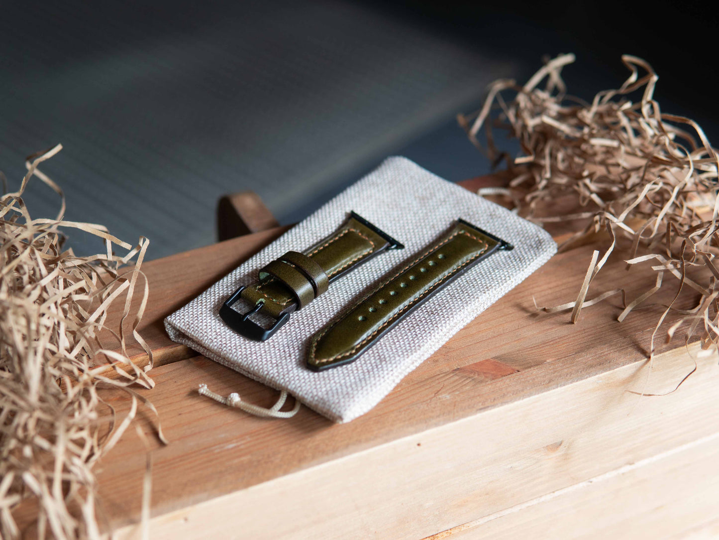 Handmade Leather Apple Watch Strap