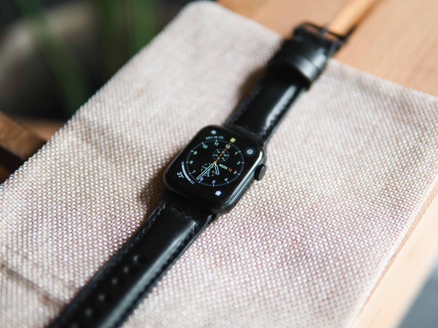 Handmade Leather Apple Watch Strap