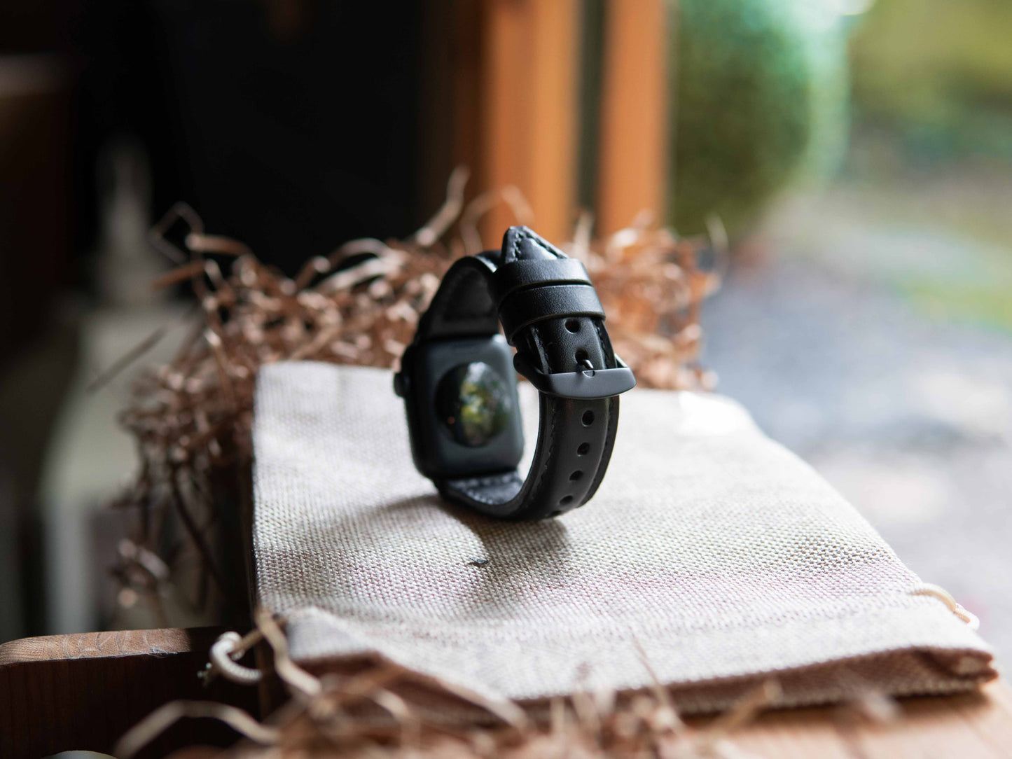 Handmade Leather Apple Watch Strap