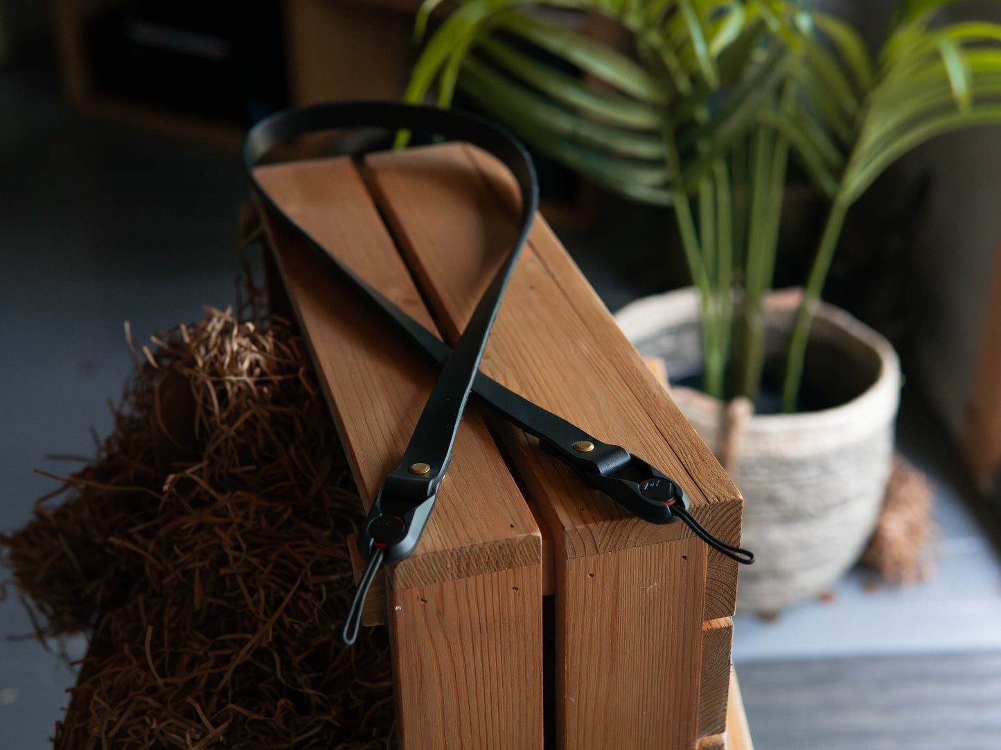 Leather Camera Strap w/ Peak Design Anchor Links