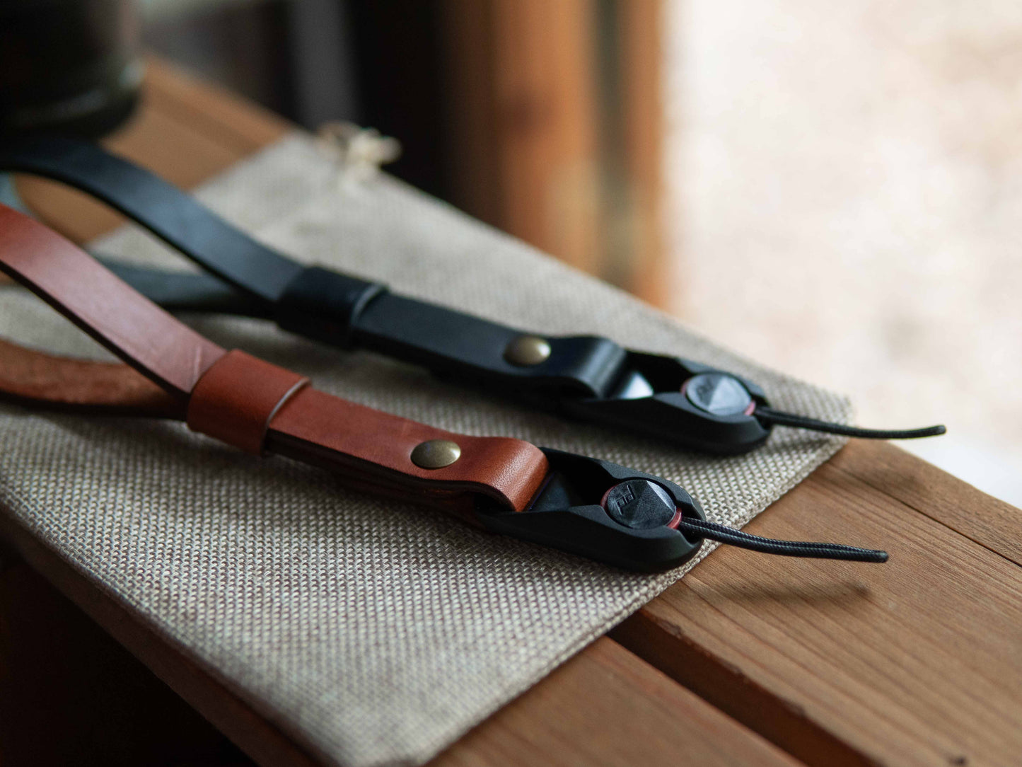 Leather Wrist Camera Strap w/ Peak Design Anchor Links