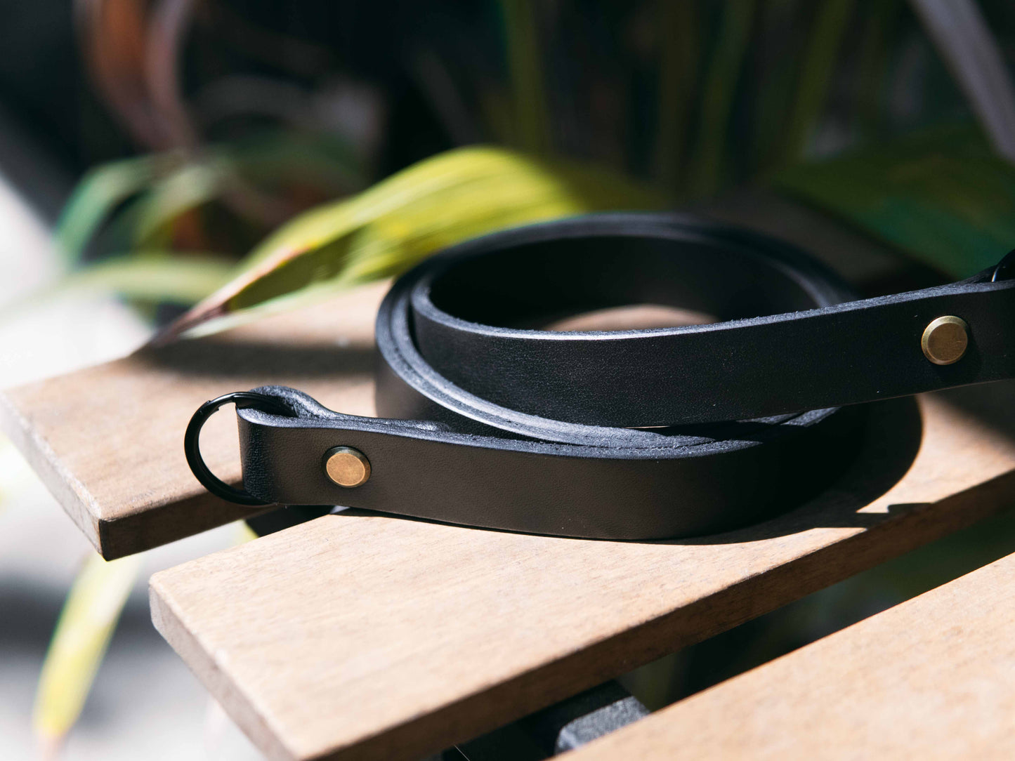 Slim Leather Camera Strap