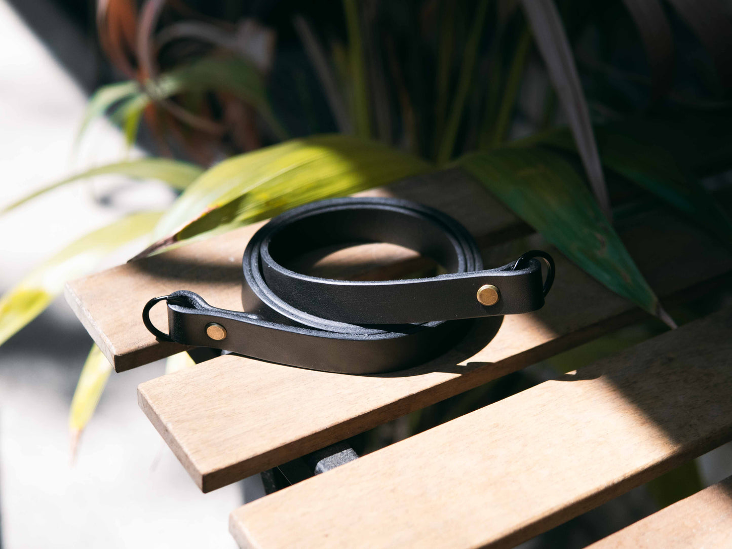 Slim Leather Camera Strap