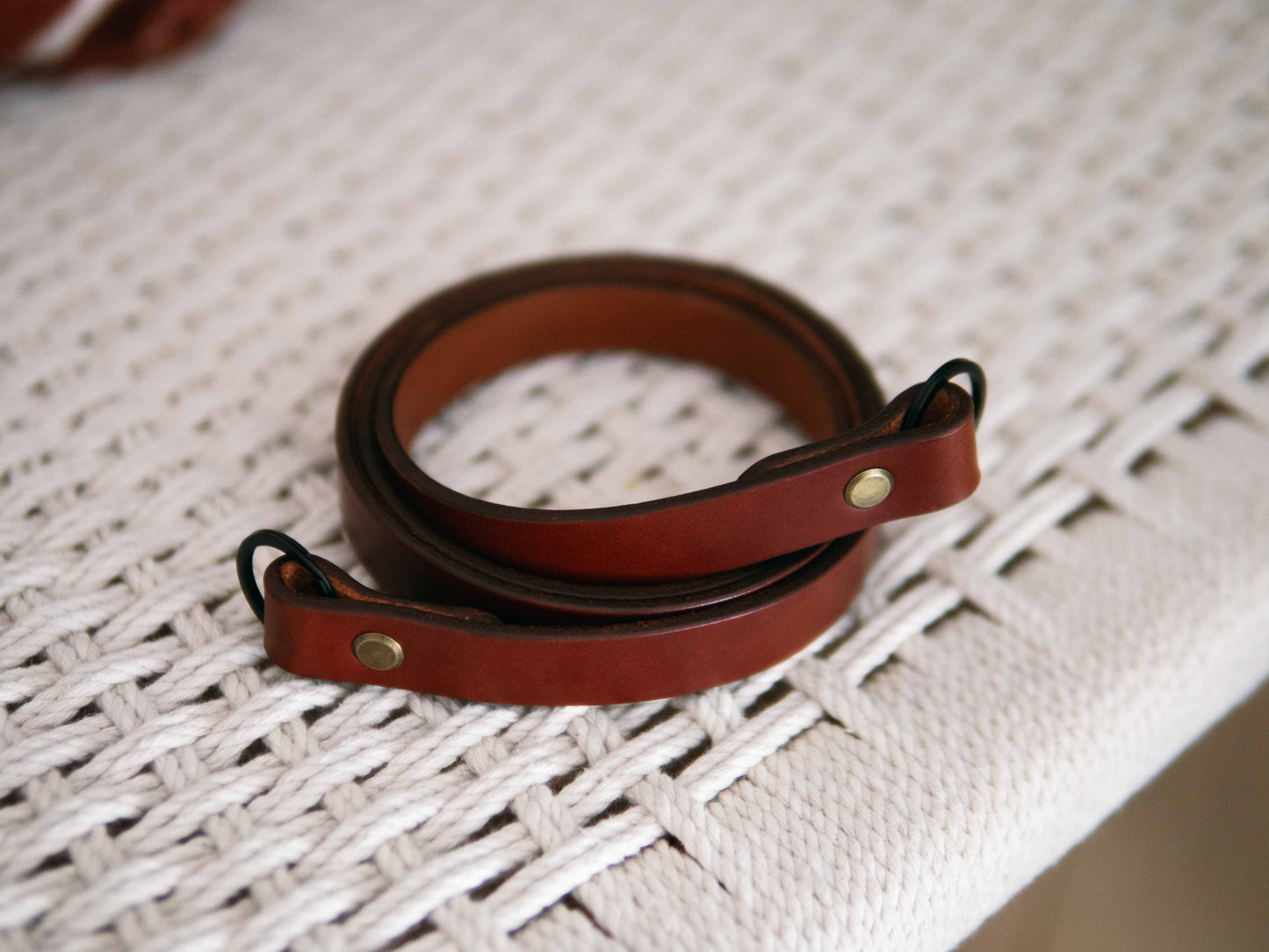Slim Leather Camera Strap