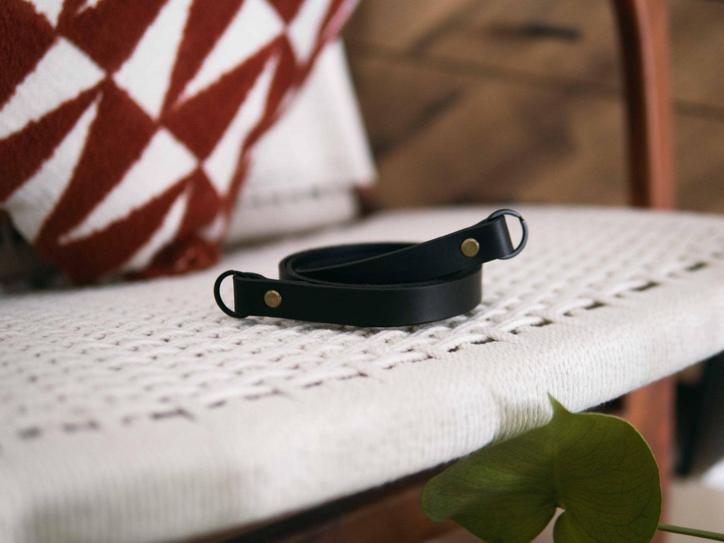 Slim Leather Camera Strap